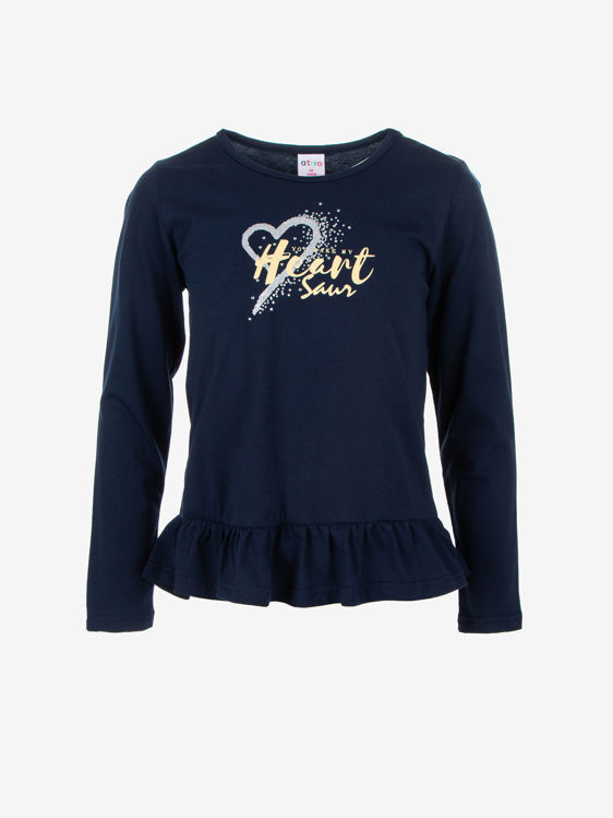 Picture of C2795 COTTON TOP GIRLS LONG SLEEVE IN HIGH QUALITY COTTON